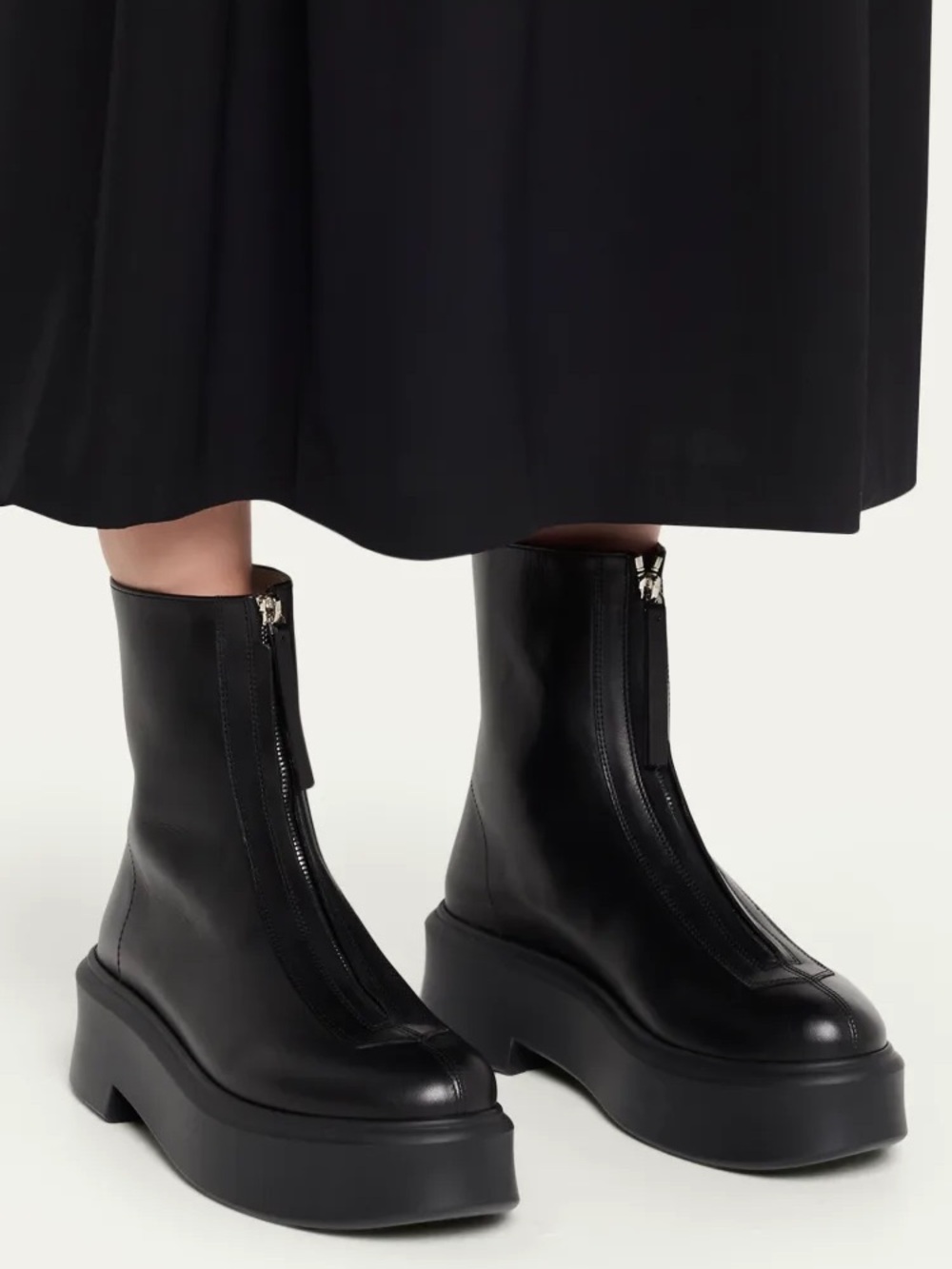 The Row Zipped Boot - Size 39